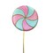 29" Pink Mint Gold Lollipop Pick – Candy Christmas Decoration for Wreaths & Trees-86291MIPK
